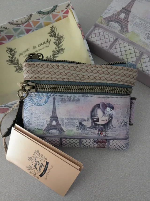 Cartera billetero Anekke nuevo en caja original