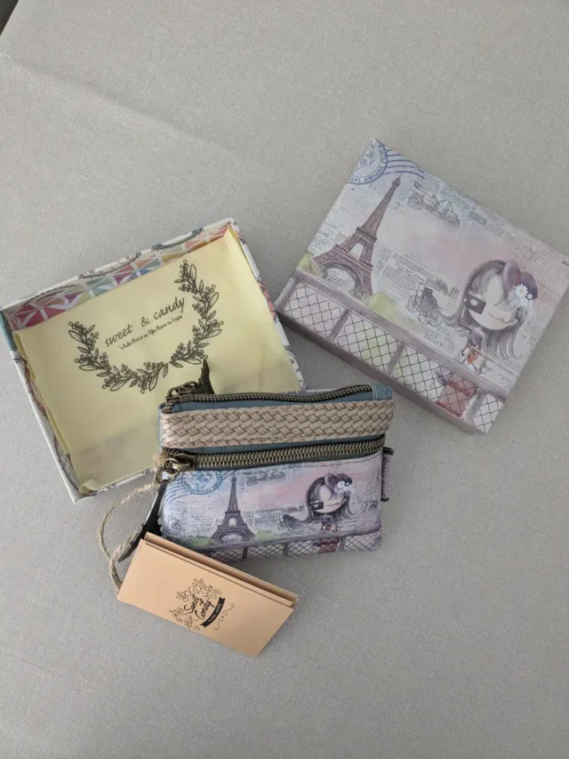 Cartera billetero Anekke nuevo en caja original