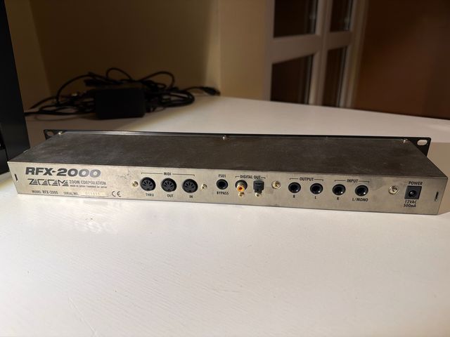 Zoom RFX-2000 Reverb Digital Rack