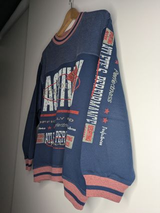 Felpa F.lli Campagnolo anni '90 blu/rossa