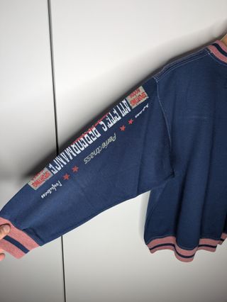 Felpa F.lli Campagnolo anni '90 blu/rossa