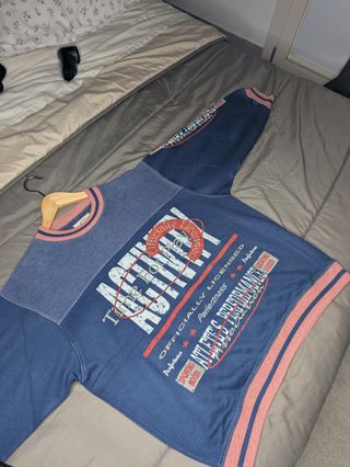 Felpa F.lli Campagnolo anni '90 blu/rossa