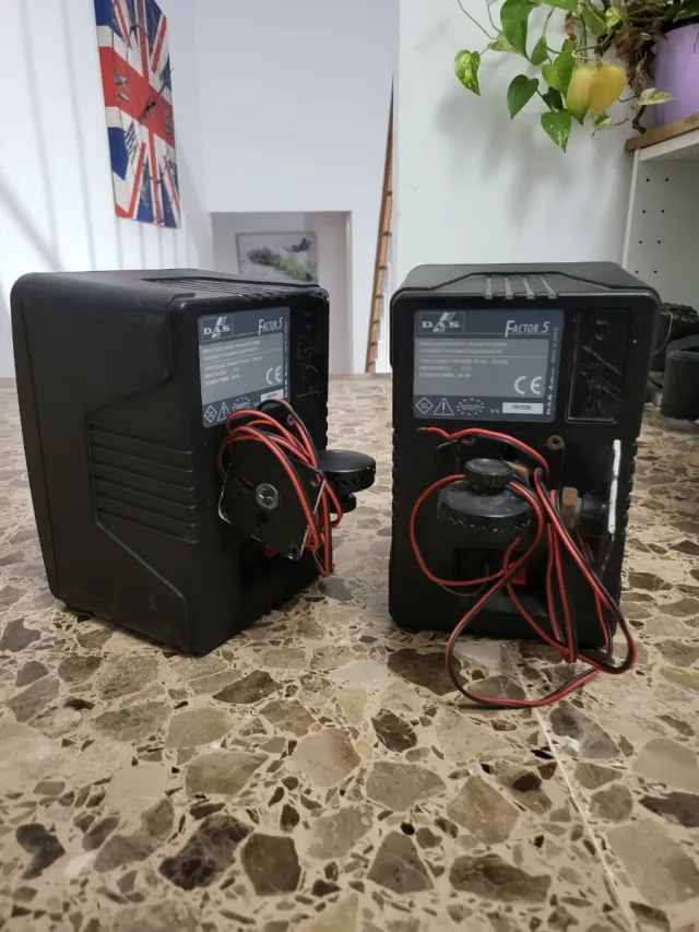 Altavoces D.A.S Factor 5 Negros