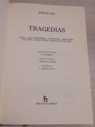 Libros Editorial Gredos