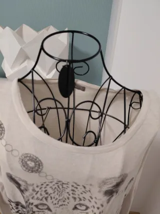 Zara Suéter Leopardo Talla M