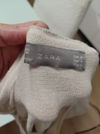 Zara Suéter Leopardo Talla M