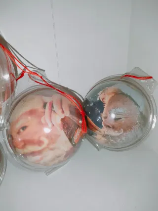 Lotto 6 Palline Natale Coca-Cola