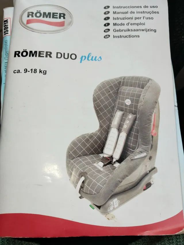 Silla de coche Romer Duo 9 a 18 kg Con isofix