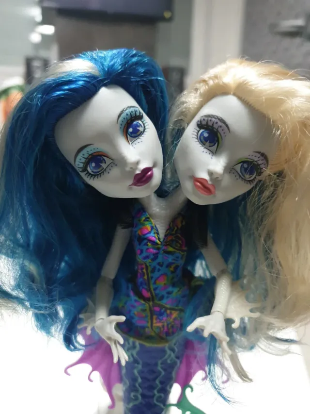 Monster High Doble Cabeza Sirena