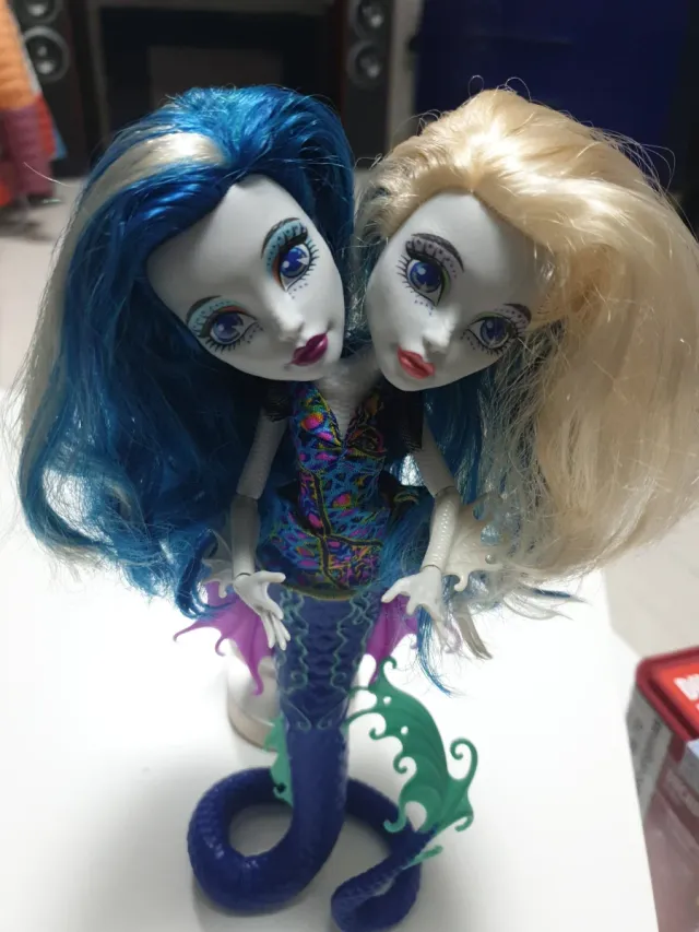 Monster High Doble Cabeza Sirena