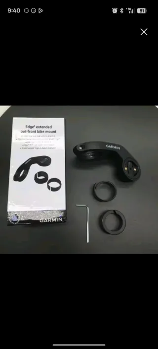 Soporte Garmin Edge Extendido