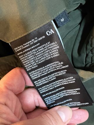 Parka acolchada oversize C&A