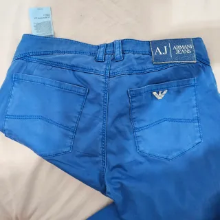 Pantalón Mujer Armani Jeans Azul