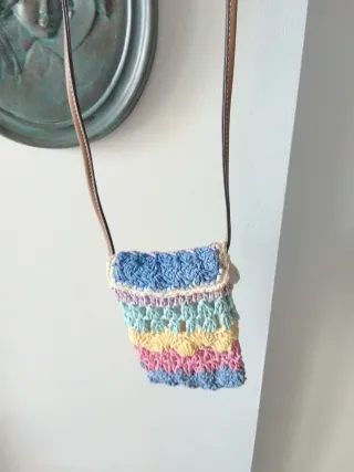 Bolsito tejido móvil/monedero/llaves
