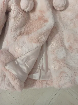 Cappottino pellicciotto bimba 24 mesi Brums