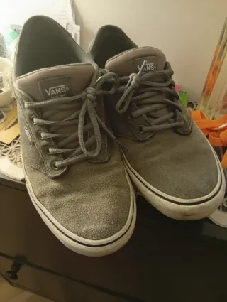 Zapatillas Vans grises talla 44