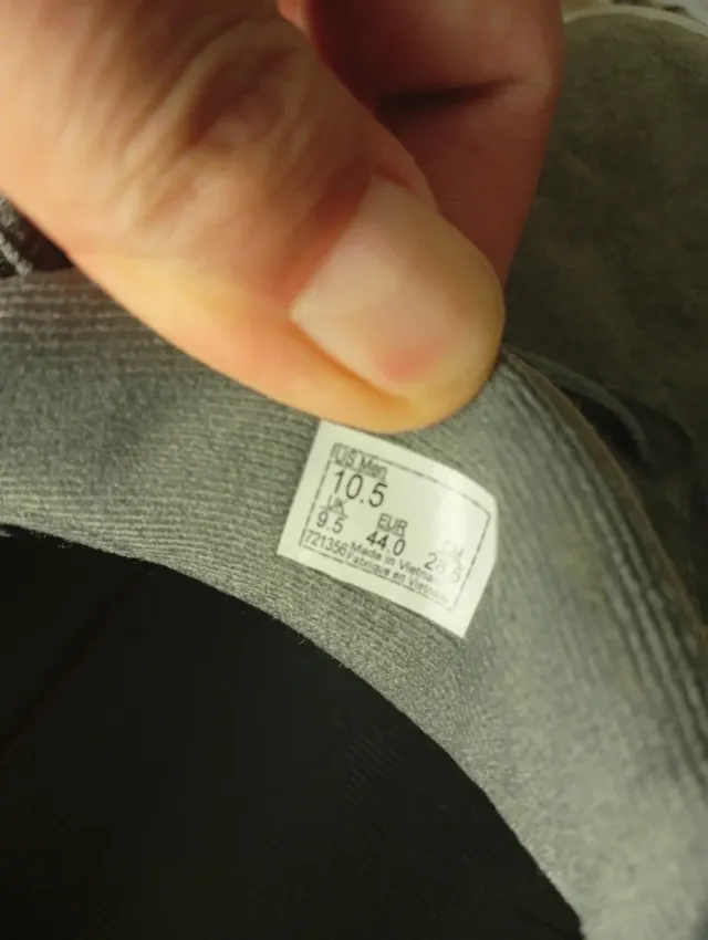 Zapatillas Vans grises talla 44