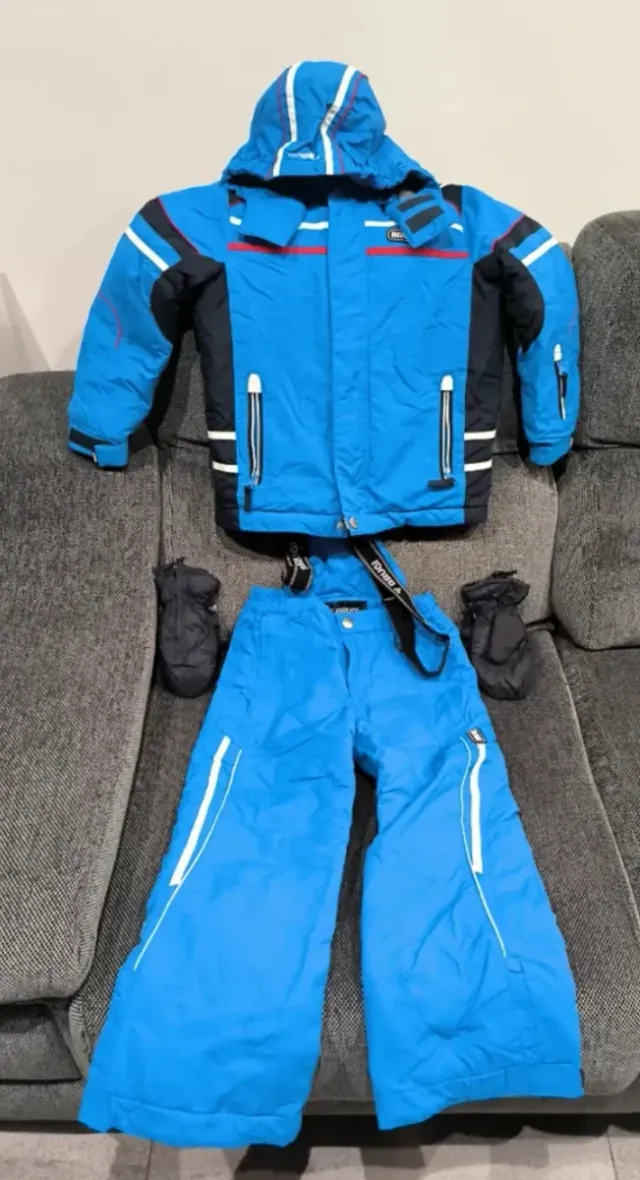 Conjunto Esquí Niño Azul BRUGI 6/7 años