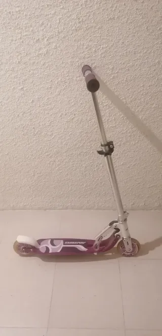 Patinete Plegable Morado