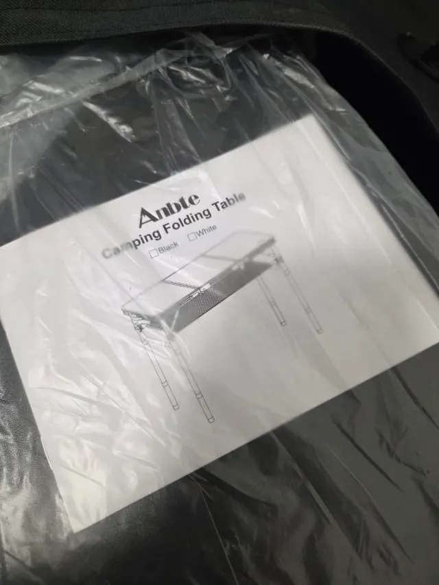 Mesa Camping Plegable Anbte Aluminio