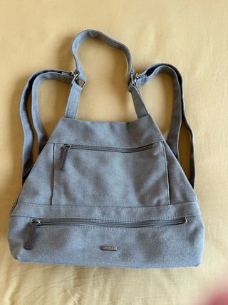 Mochila Misako pequeña tierra/verdoso