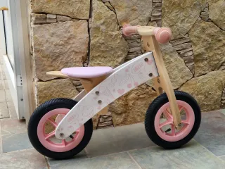 Bicicleta de equilibrio infantil madera