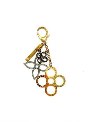 Llavero Louis Vuitton Flores y Logo