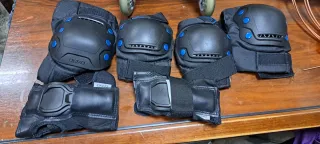 Protecciones Patines Patinaje Rodilleras Muñequera