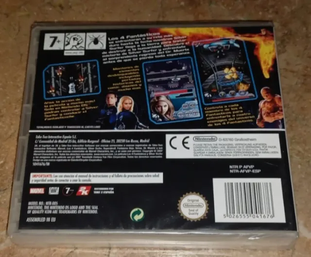I 4 Fantastici NDS 2DS 3DS. Sigillato.