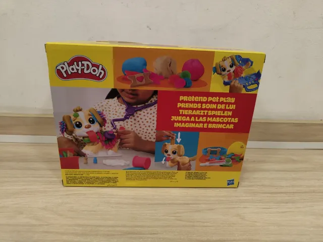 Kit de Plastilina Play-Doh Veterinário com Cachorro