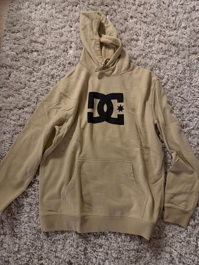 Sudadera DC Shoes Beige Logo