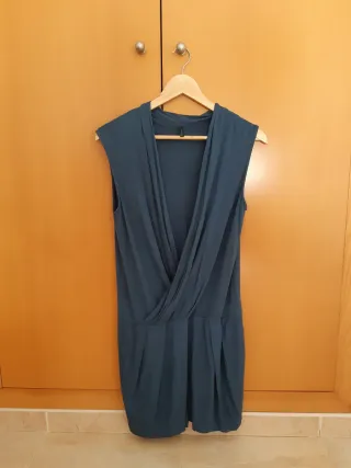 Vestido corto azul