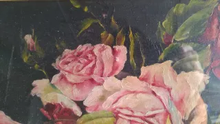 Dipinto a olio Rose di Di Blasi