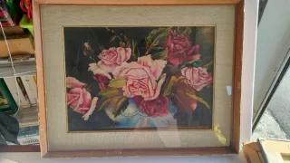 Dipinto a olio Rose di Di Blasi