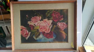 Dipinto a olio Rose di Di Blasi