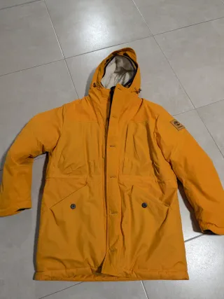 Parka Naranja y Amarilla