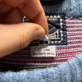 Maglione Vintage Bugs Bunny Warner Bros Anni 90