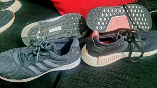 Adidas Bambas Negras y Rosas