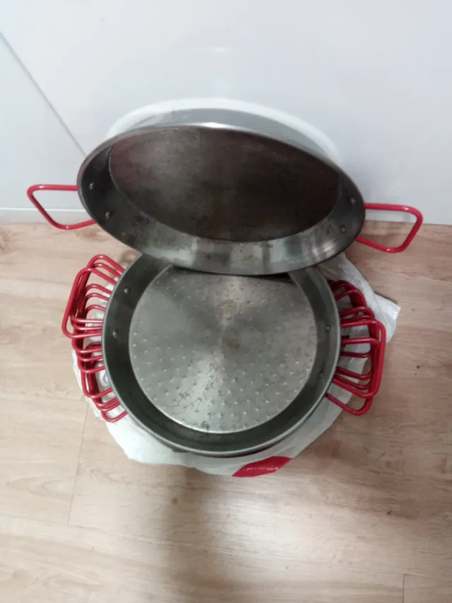 Paelleras de hierro 30cm (4 servicios)
