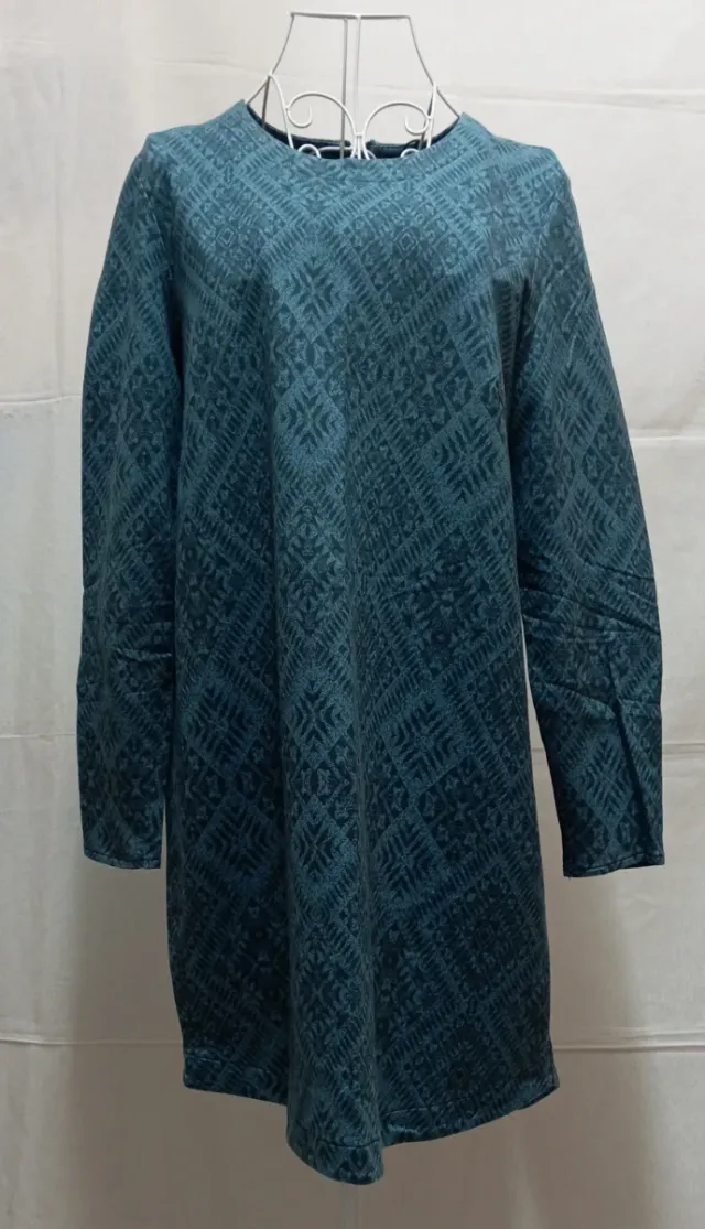 Vestido H&M azul y negro