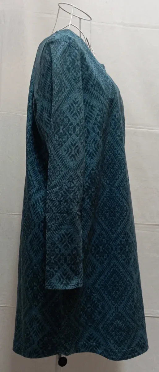 Vestido H&M azul y negro