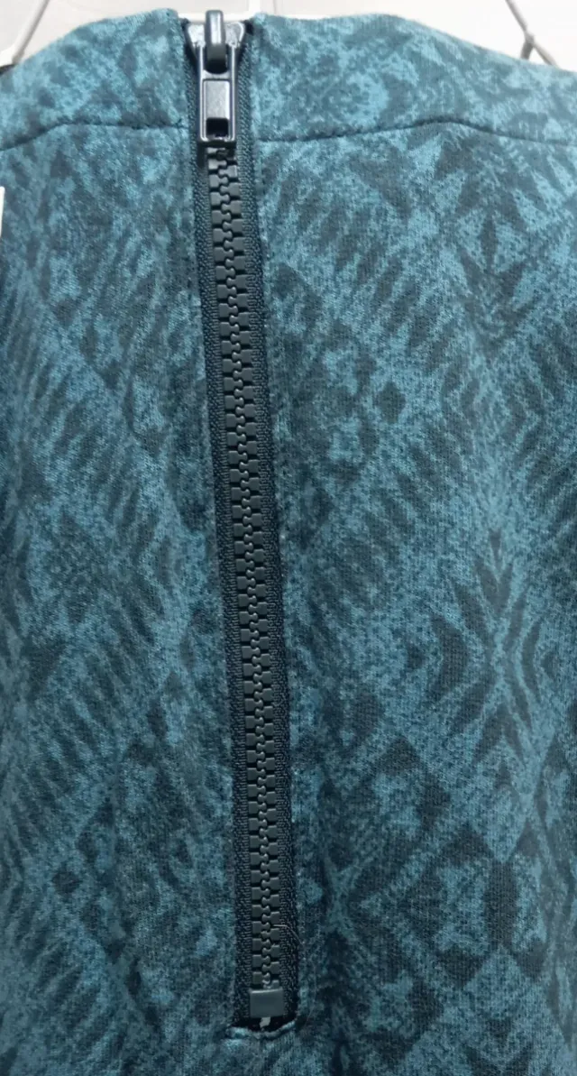 Vestido H&M azul y negro