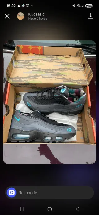 Nike Corteiz Air Max 95 como nuevas y con caja