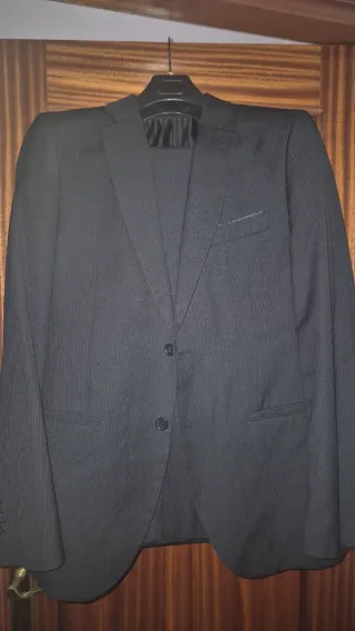 Traje de caballero negro