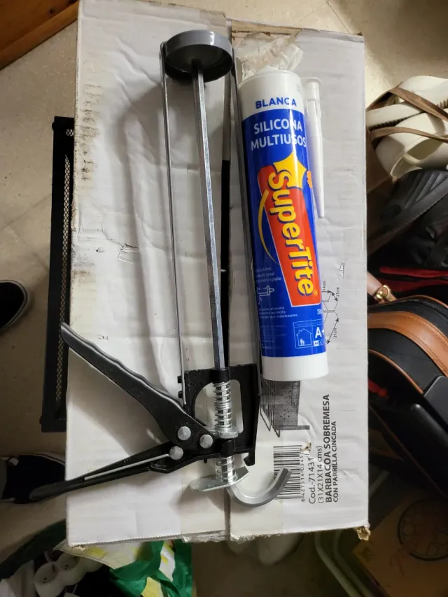 Pistola silicona + Cola blanca multiusos