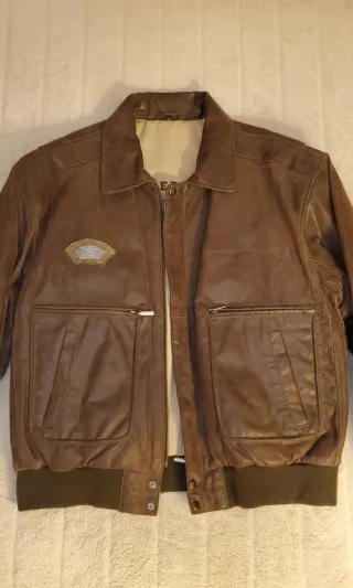 Bomber vintage Vera Pelle B3