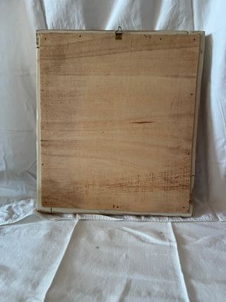 Cornice in legno grezzo e verniciato