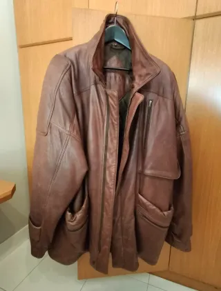 Chaquetón Piel marca Torras interior acolchado