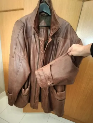 Chaquetón Piel marca Torras interior acolchado