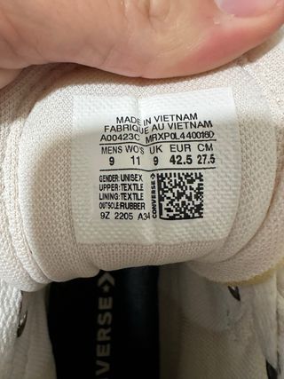 Zapatillas Converse Blancas